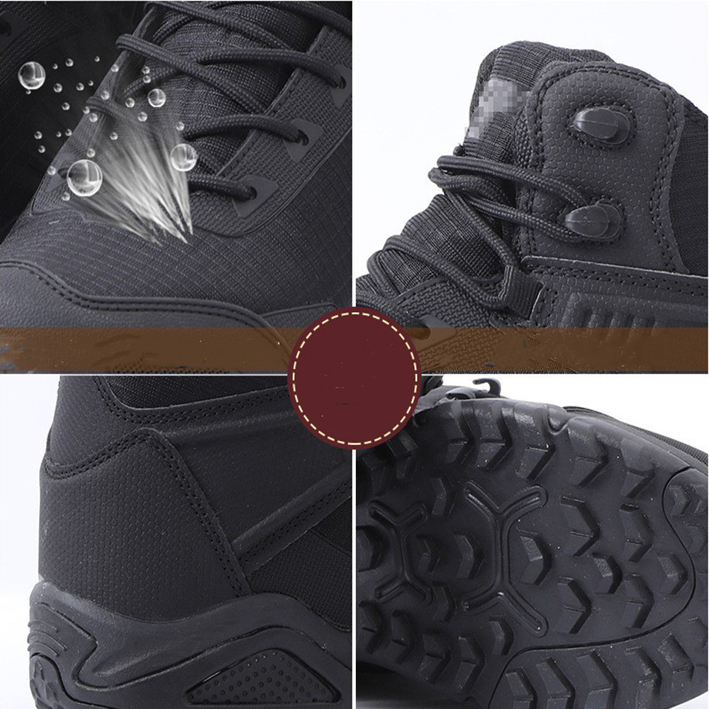 Tactical Boots Men Footwear Hunting Trekking Camping Mountaineering Winter Work Shoes Combat Boots