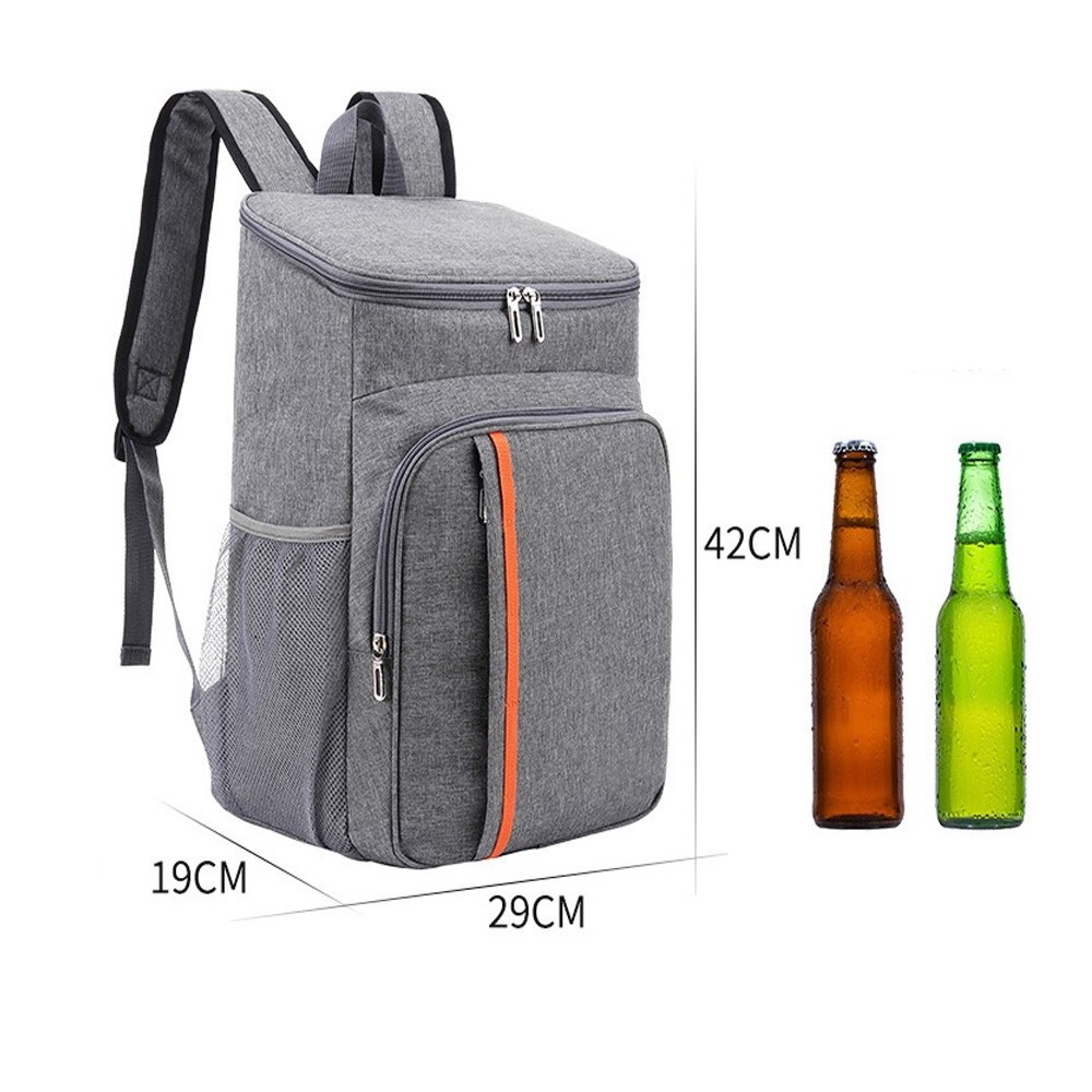 Thermal Insulate Cooler Backpack Rucksack Food Drinking Lunch Bag Camping Beach Picnic Bag