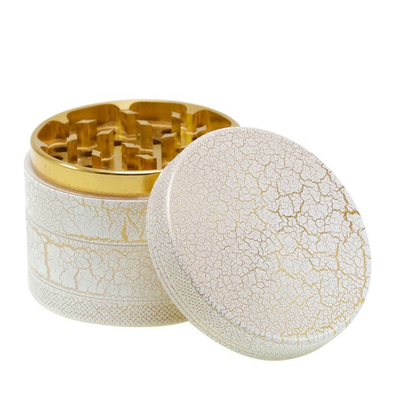 63mm Herb Grinder Aluminum Alloy 4-layer Crack large Herb Grinder