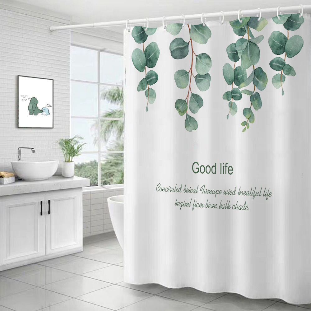 Hot Selling 3D Print Bathroom Curtain Shower Curtains Wholesale Unique Fabric Shower Curtain for Bathroom