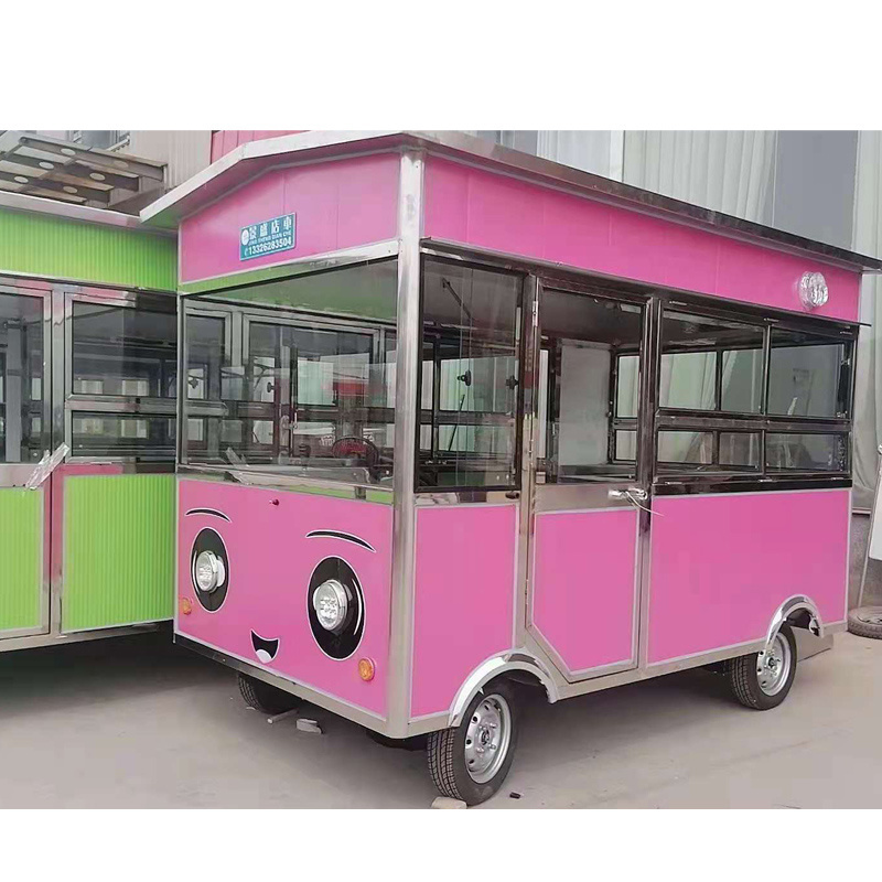 Top quality fast food Street Vending Carts Mobile Food Trailer Mobile airstream food truck catering trailers for sale