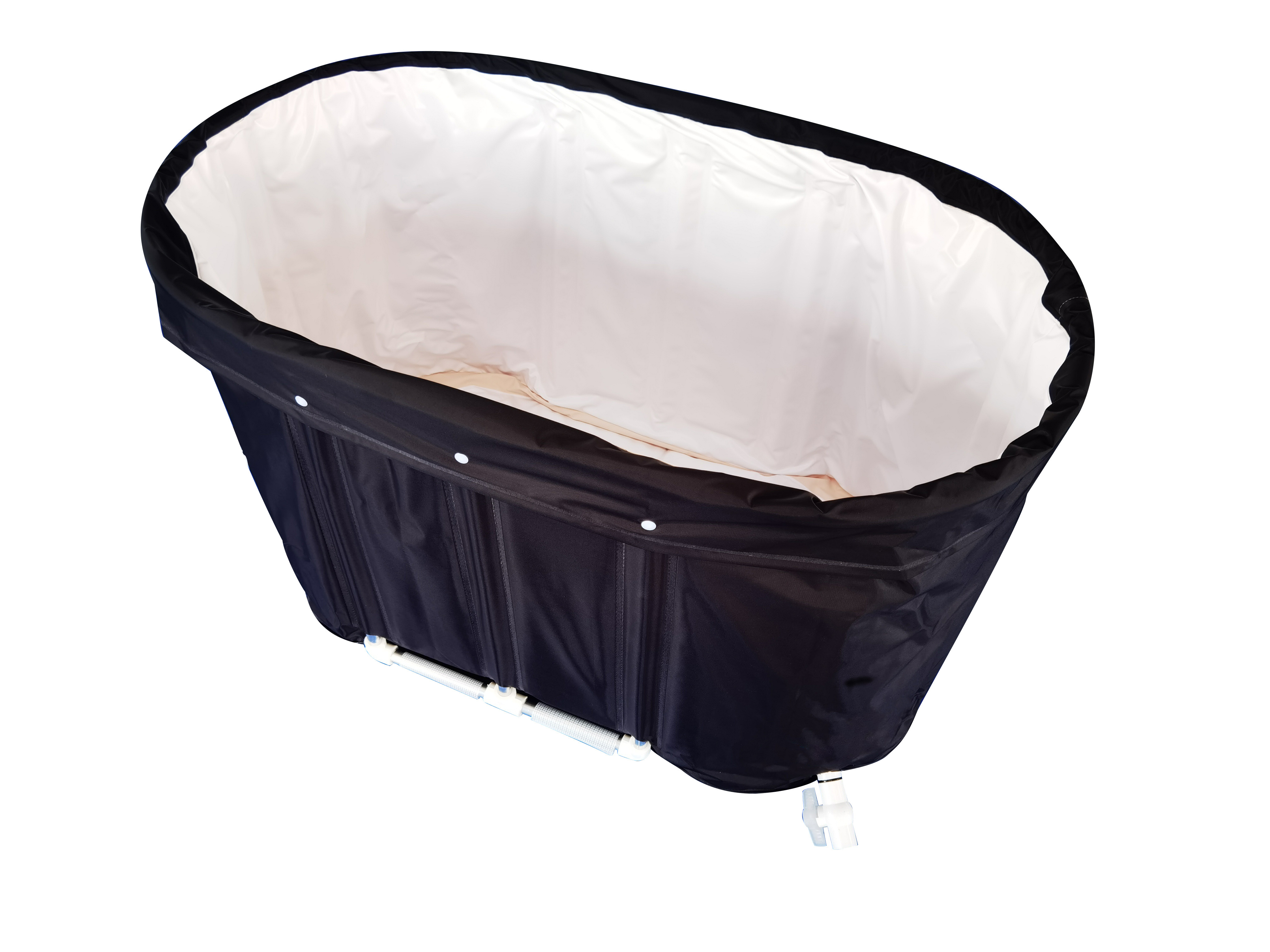 OEM ODM customized adult home use spa plastic fold portable bathtub