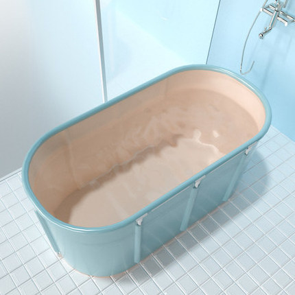 OEM ODM customized adult home use spa plastic fold portable bathtub