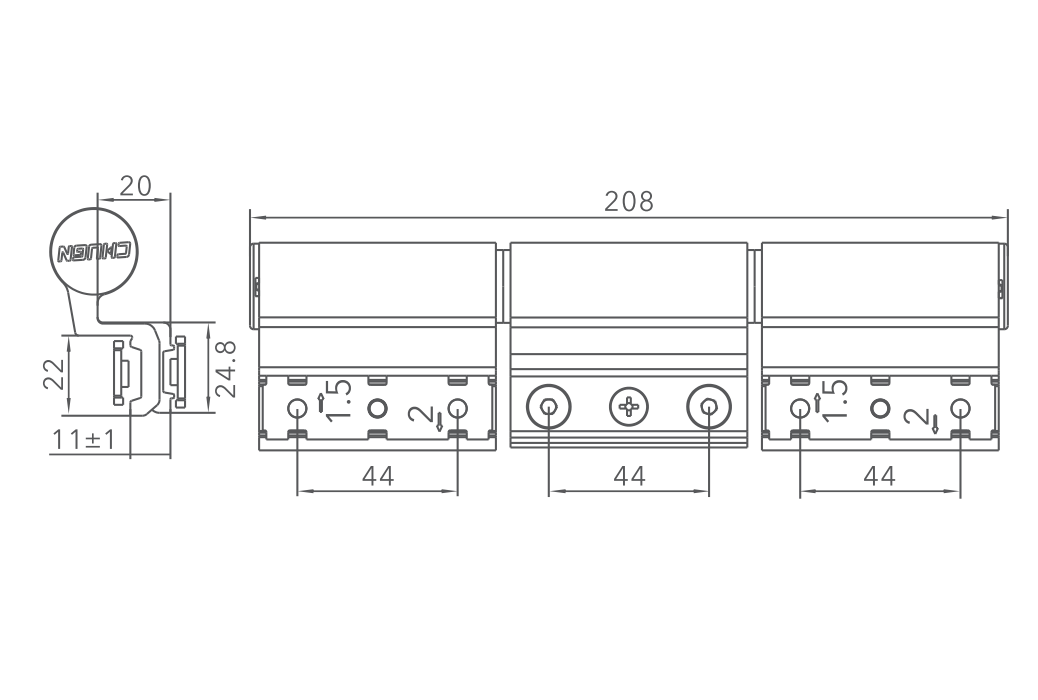 aluminium window hinge for casement window and door