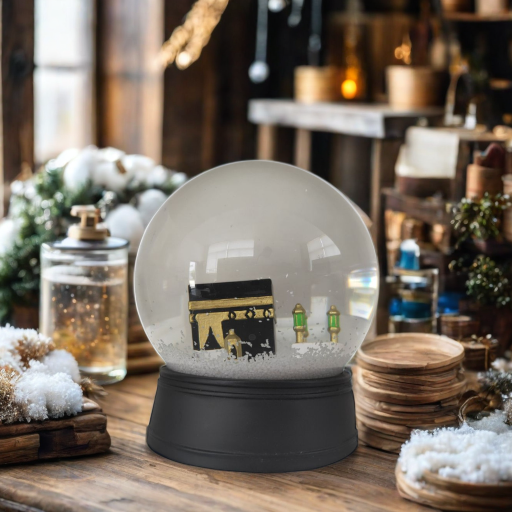 Manufacture Custom 100mm Big Size World City Snow Globes