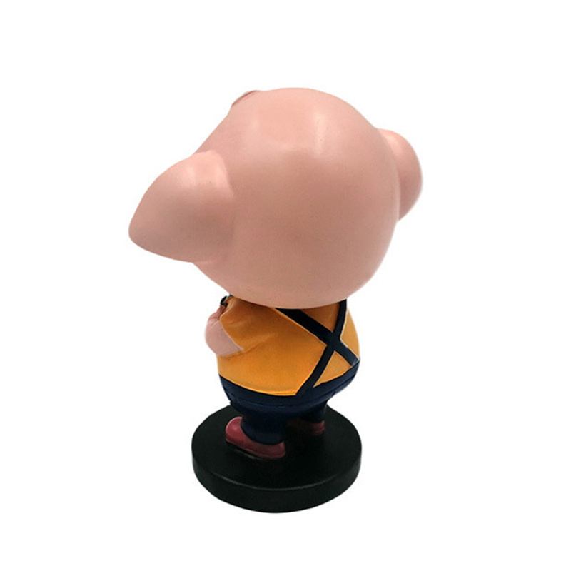 Cute Cartoon Anime Bobblehead Figure Toy Resin Home Decoration Gift for Car Accessories