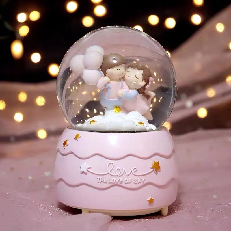 Personalized Wedding Souvenir Snow Globe Wedding Snow Ball Wedding Decoration Couple Snow Globe