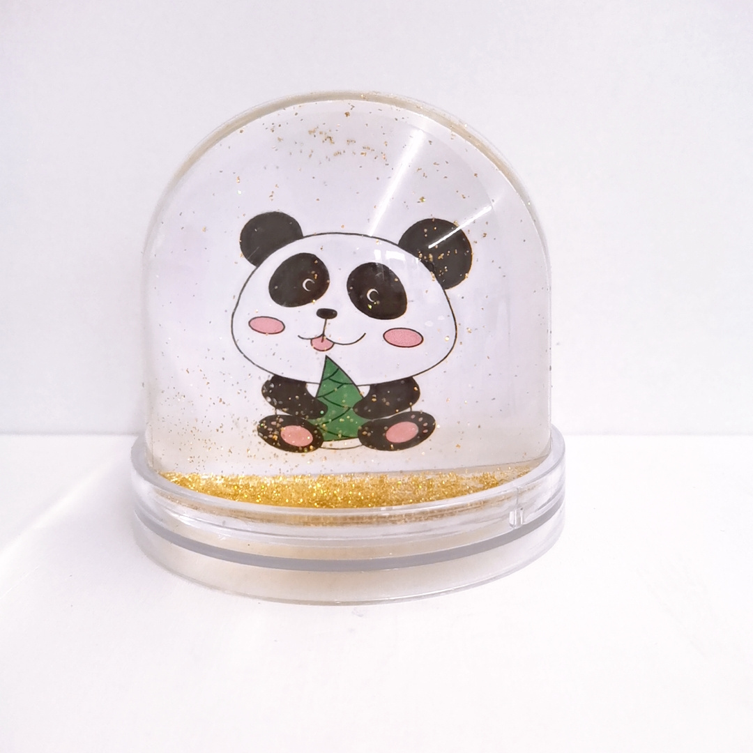 Large Transparent Plastic Snow Globe Photo Frame DIY Dome Glitter Water Snow Ball Frame PS Type Photo Marco Frame