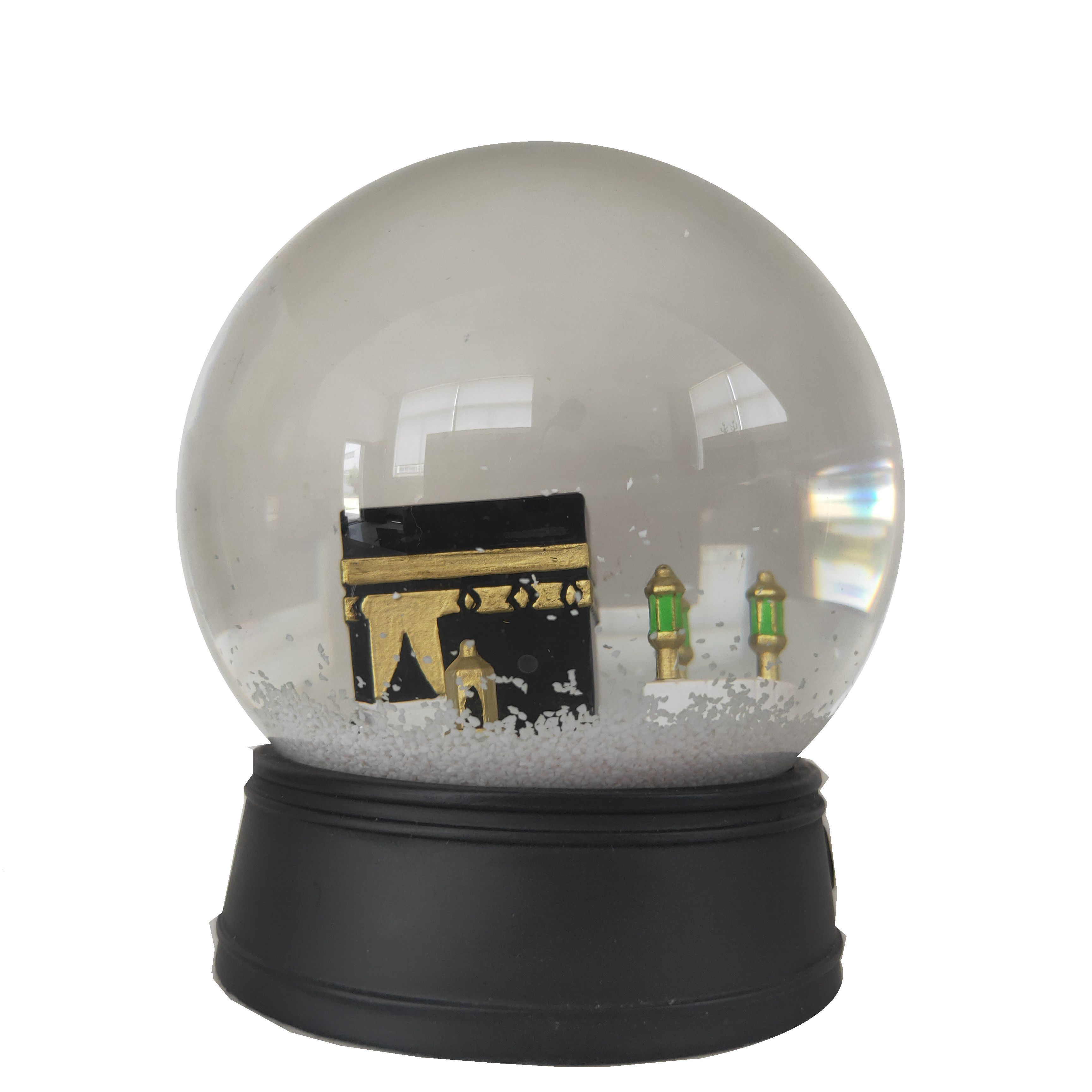 Manufacture Custom 100mm Big Size World City Snow Globes