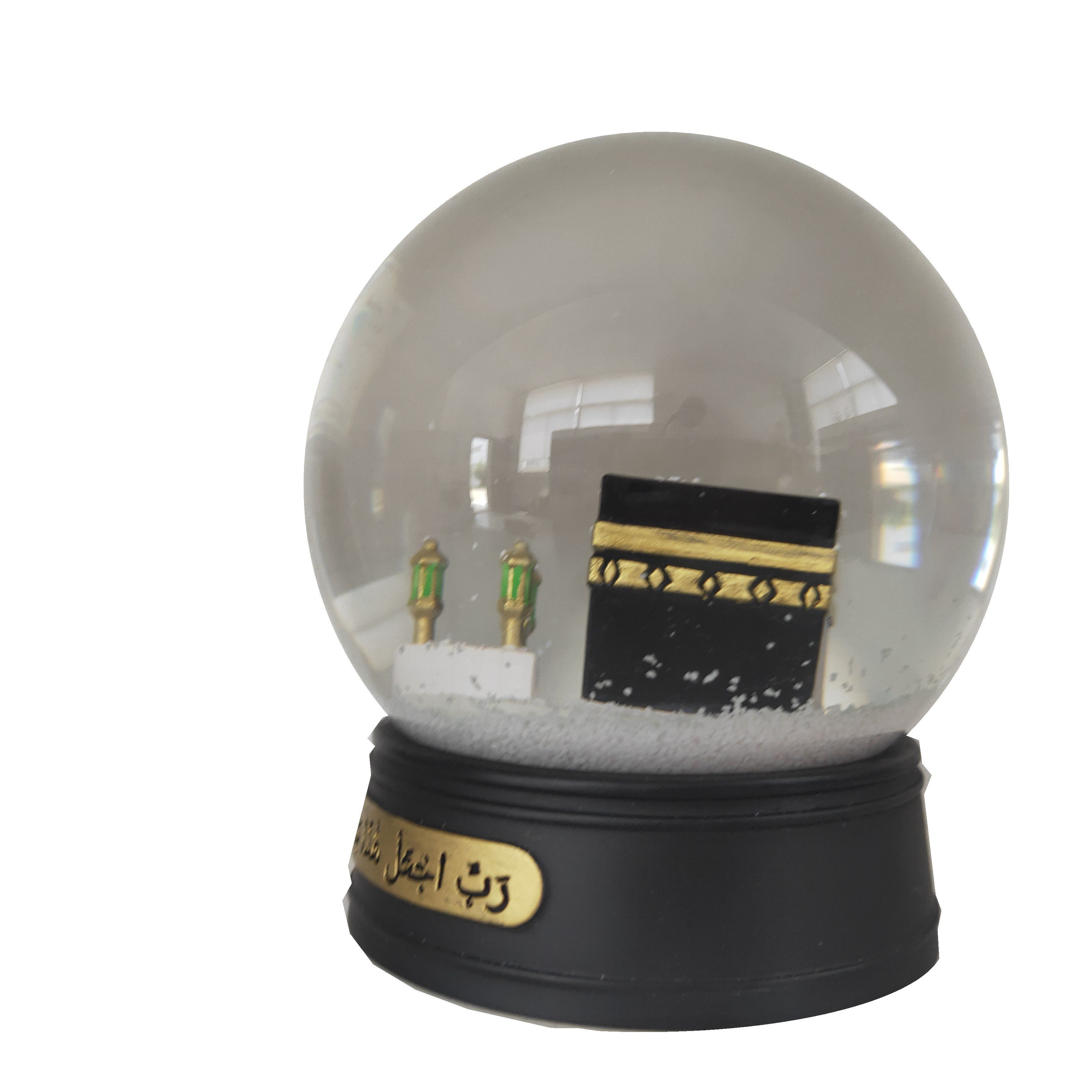 Manufacture Custom 100mm Big Size World City Snow Globes