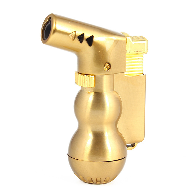 pistol torch lighters jet flame lighter metal flame gas lighter