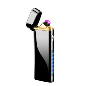 electronic New Arrival Cheapest USB Recharged Lighter With Logo Customized Electric Lighter