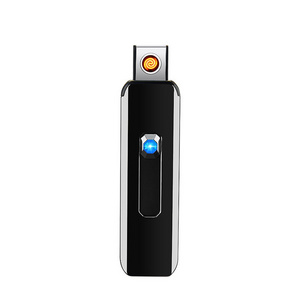 small USB Lighter electric smart rechargeable cigarette electric lighter smoking accessories