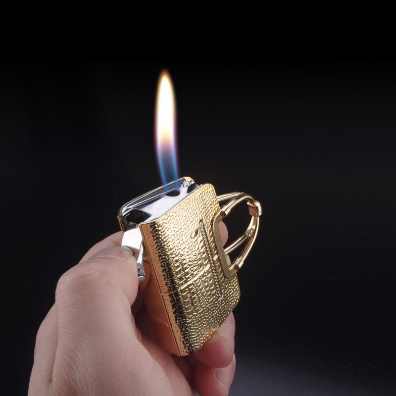 Cigarette small Mini torch lighters funny gas refillable jet flame fancy women lighter