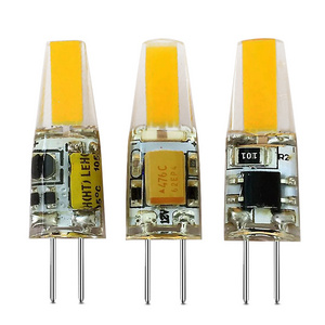 G4  LED Light Bulbs High Brightness COB 1505 Silicone Light 3W 3000K 6000K Warm Yellow White AC 220V DC 12V Crystal Chandelier