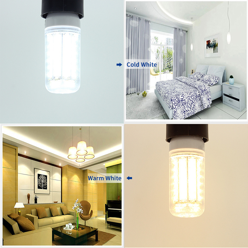 E27 E14 Base LED Corn Light Bulb 7W 12W 15W 20W 25W 30W High Brightness Warm Cool White AC 220V for Home Decoration Lighting