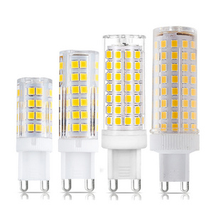 G9 LED High Brightness Lamp Bead Ceramic Lamp Body Corn Bulb AC85-265V Wide Voltage Output 5W 7W 9W 18W Warm Cool White Lighting