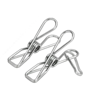 Custom stainless steel clothespin lengthened Solid peg clothespin long wire clip, office clip household clothes clip