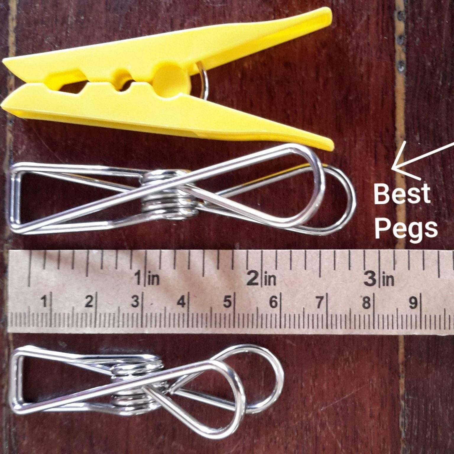 High Quality Household Clothes Drying Pegs Stainless Steel Socks Clips