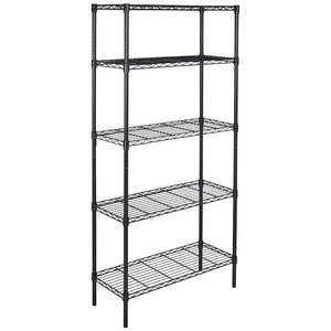 Kitchen Shelf 5-Shelf Adjustable Heavy Duty Storage Shelving Unit Steel Organizer Wire Rack