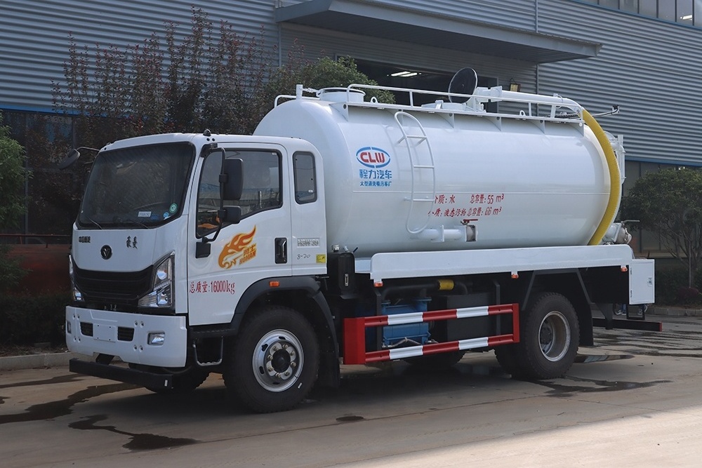 Factory Price Sinotruck Haoman 12 CBM sewage suction and high pressure jetting truck