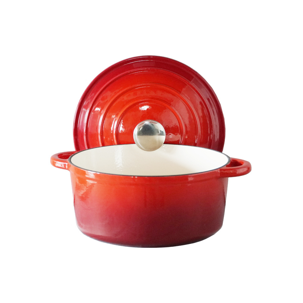 Hot Sale Enamel  Non-Stick  Cookware Pot Set  Wholesale Cast Iron Cookware  Cast Iron Dutch Oven