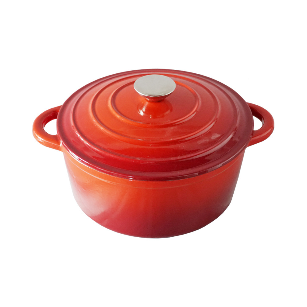 Hot Sale Enamel  Non-Stick  Cookware Pot Set  Wholesale Cast Iron Cookware  Cast Iron Dutch Oven