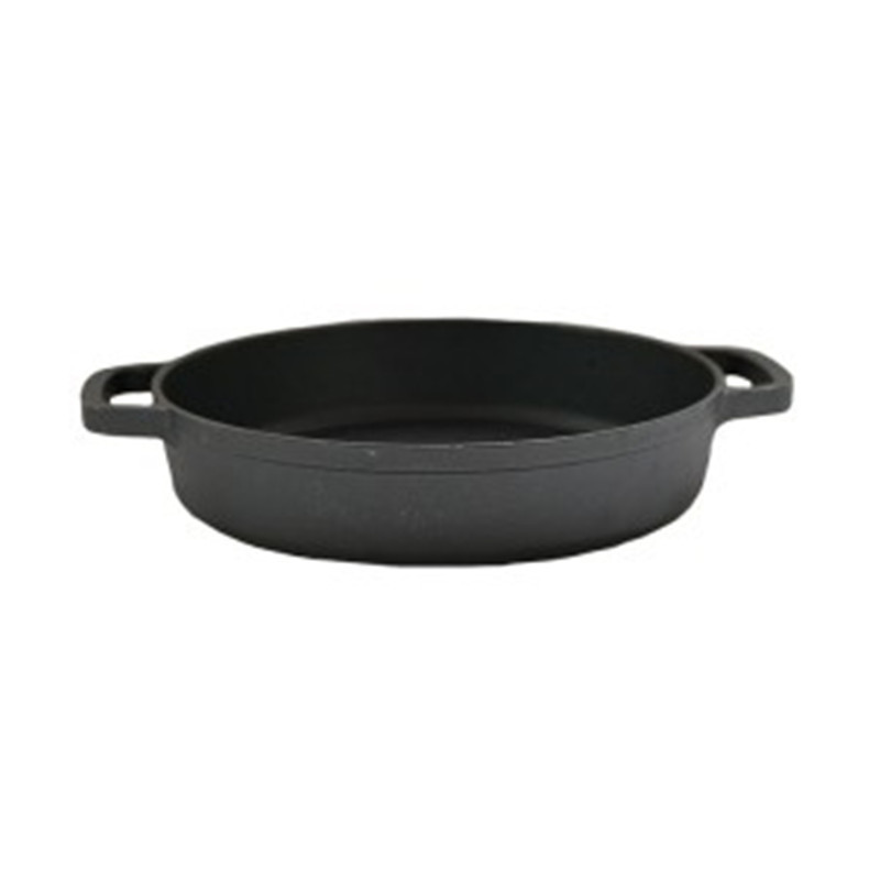 Wholesale Custom cast iron cookware oven nonstick soup stock pots big nonstick cooking iron wok