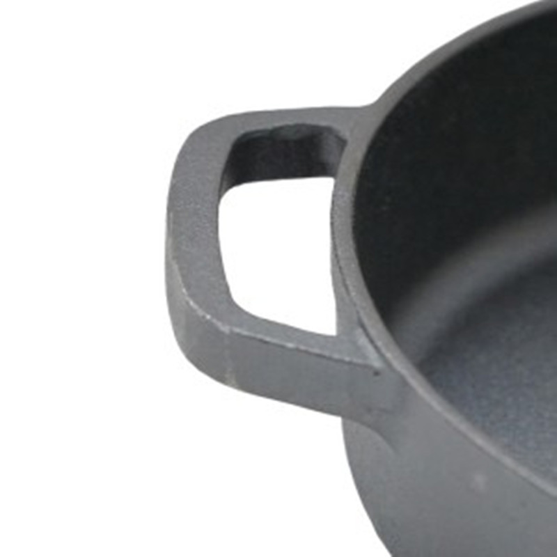 Wholesale Custom cast iron cookware oven nonstick soup stock pots big nonstick cooking iron wok