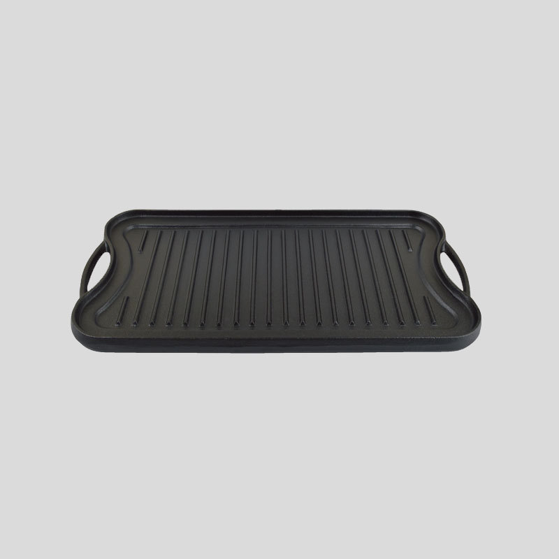 Vegetable Oil Fajita Pan Cast Iron Sizzler Plate grill pan