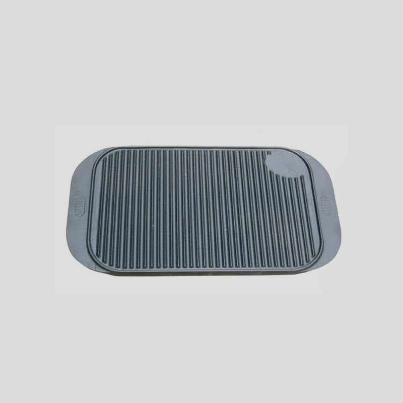 Vegetable Oil Fajita Pan Cast Iron Sizzler Plate grill pan