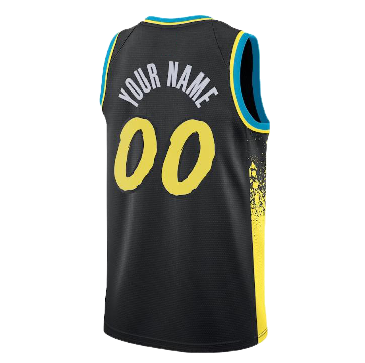 2024 Custom New Indiana Best Quality #0 Tyrese Haliburton #00 Bennedict Mathurin #7 Buddy Hield Stitched Jersey