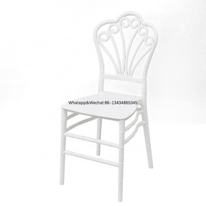 Cheap Price Wholesale Hotel Event Throne Chair Stackable Plastic Chairs for Wedding