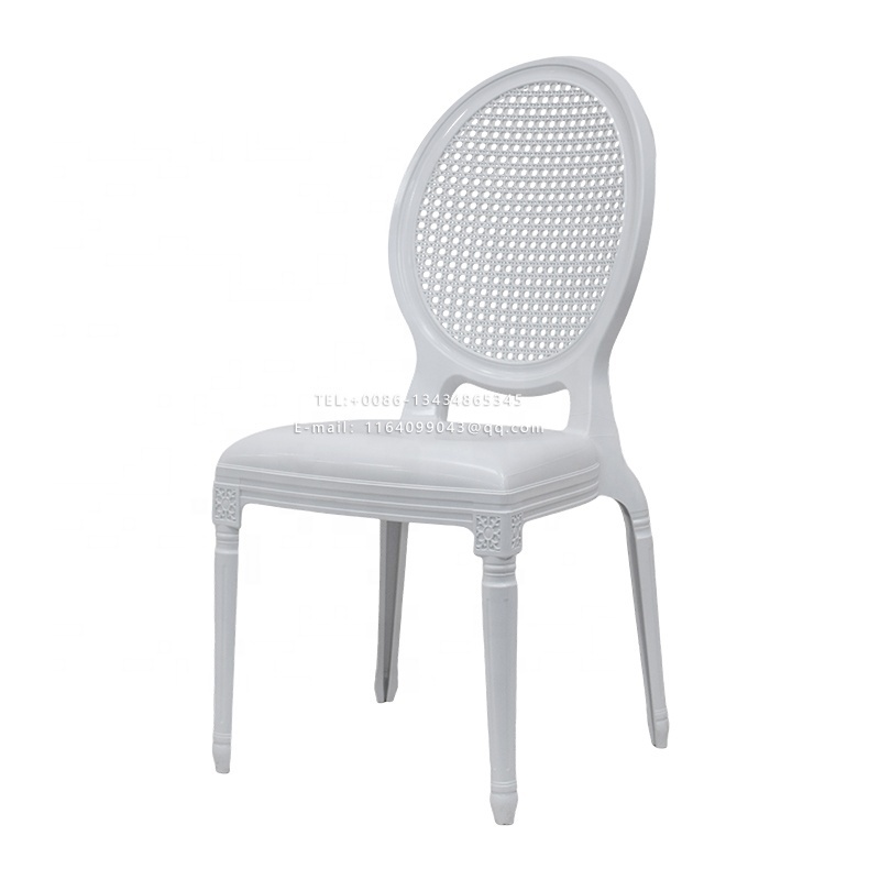 Cheap Hall Durable Dining Chair for  Home Bar Outdoor Hotel Use Rental pp Plastic event wedding Banquet stackable Chiavari Chair