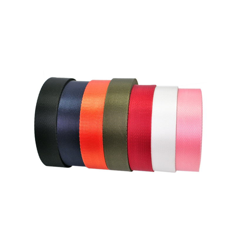 nylon webbing custom jacquard elastic band custom nylon webbing straps safety webbing