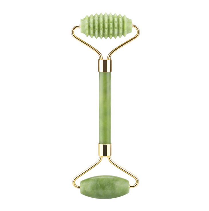 Wholesale Retail Gua Sha pierre de jade stone scraping facial massage roller tool