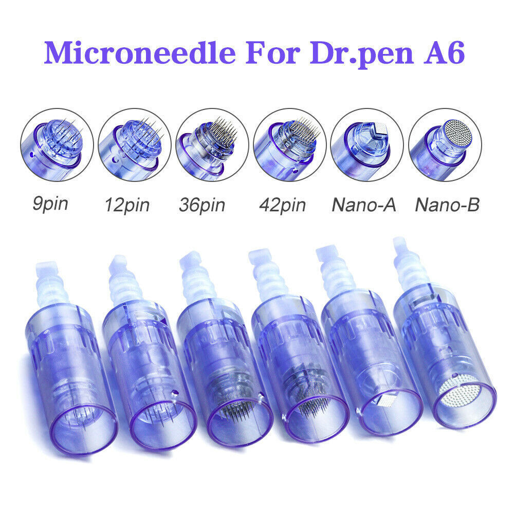 Micro Needle Cartridge Tips Wireless Dr Pen A1 Derma Pen Microneedling Pen 42 Pins nano Cartridge