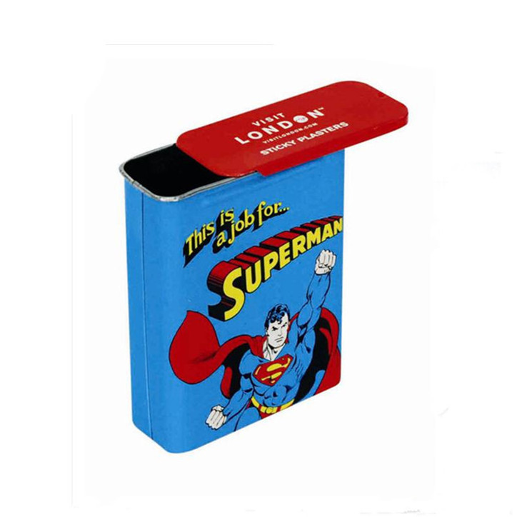 Hot sales OEM silding top tin can cigarette case pack tin box and custom made candy food tin