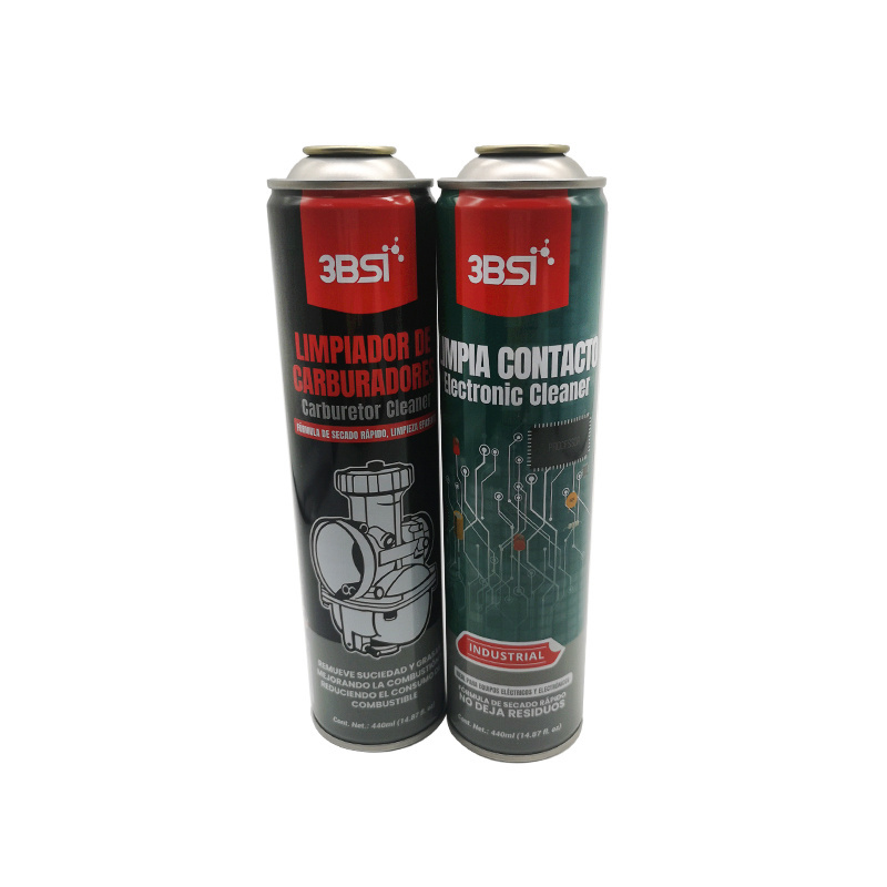 Empty tin cans 450ml Motors Cares Chain Lube Spray for Motorcycles Maintenance