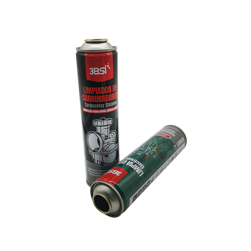 Empty tin cans 450ml Motors Cares Chain Lube Spray for Motorcycles Maintenance