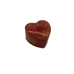 heart shape high quality  tin box package airless bottle for tea, candy, cookies, chocolate and gift, playing cards