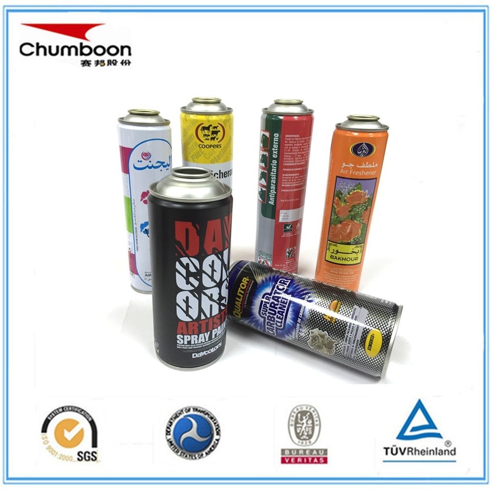 Customized Packaging Cosmetic Aerosol Tin Can Refill Oxygen Supply Bottle Bot Aluminum Empty Aerosol Can For Paint Deodorant