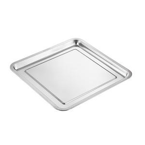 Cheap large capacity 67*67CM stainless steel pan tray for dehydrator food drying