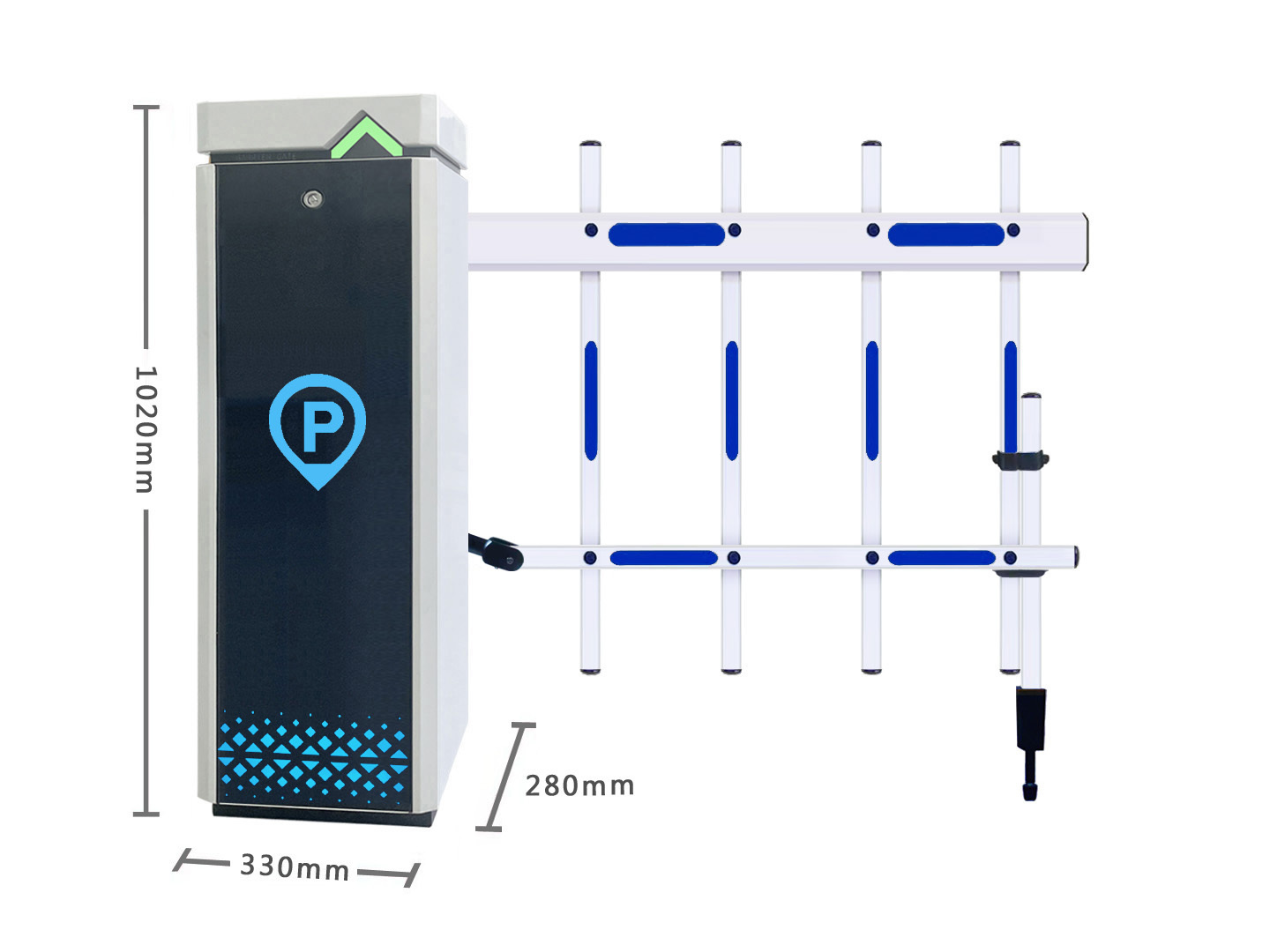 Newest Price Outdoor Remote Control For Boom Barrier Gate Security Gates For Parking Lots Theme Park Gat