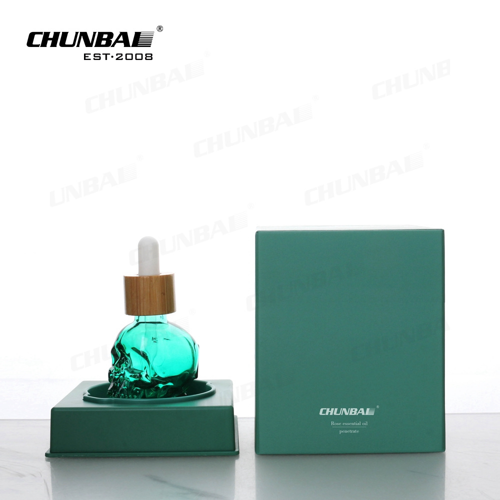 30Ml 60Ml 120Ml 1Oz Child Proof Skull Shaped Bottle Skull Perfume Bottle Colored Skull Bottle