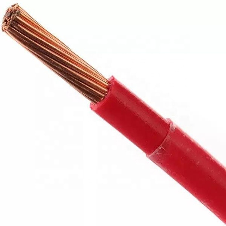 Thhn Thwn 1/0AWG 2/0 AWG 1 AWG Nylon Sheathed Cable Building Wire Electric Wire Cable