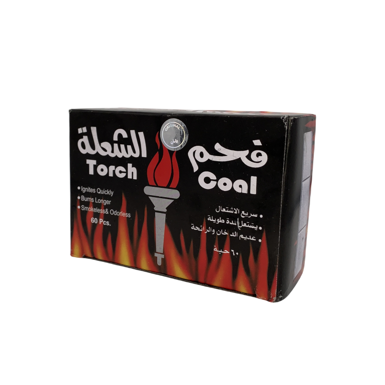 Torch Coal Silver Hookah Charcoal  Charcoal