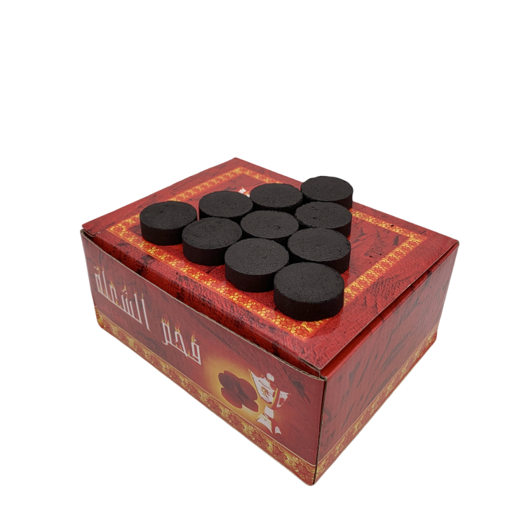 Natural Wood Star Light Lucky Charcoal For Shisha Hookah High Heat  Coals