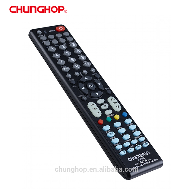 Chunghop E-K906 for Konka brand LCD/LED/HD TV wireless universal remote control for Konka tv remote