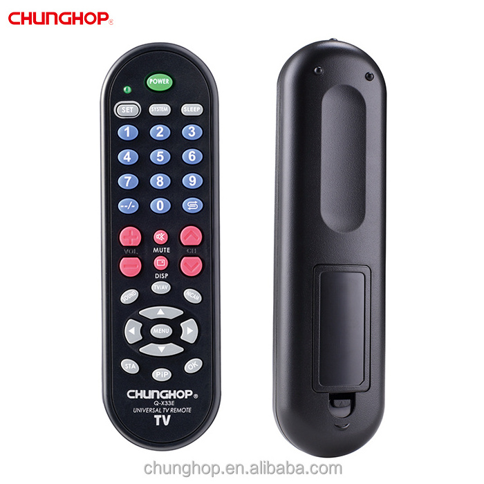 Chunghop Q-X33E Universal TV Remote Popular Controller Control TV